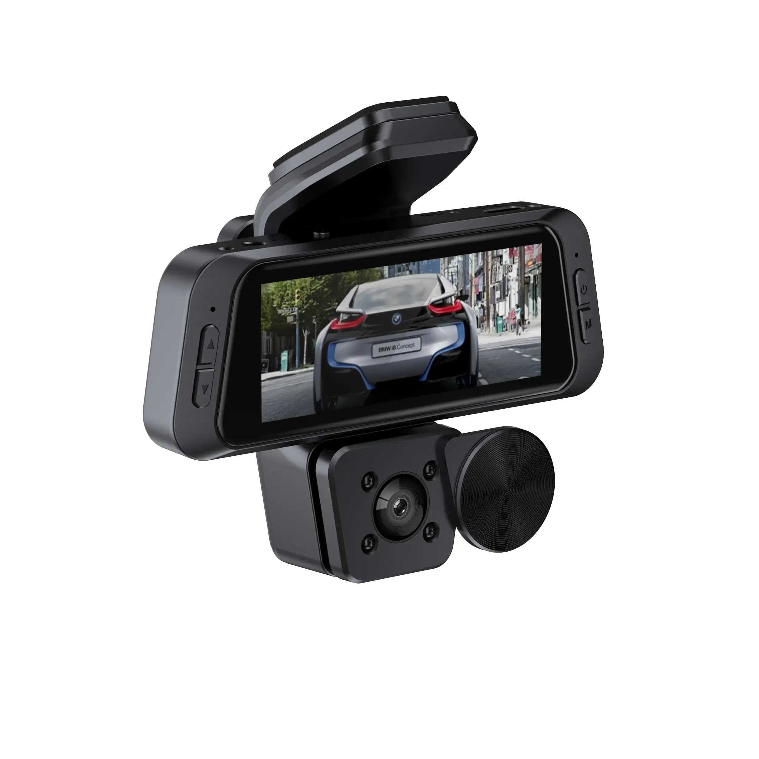

Best Selling 3 Channel Car Dashcam 360 Recorder 1080P Night Vision WiFi Video Recorder With Rotatable Lens and Privacy Cover