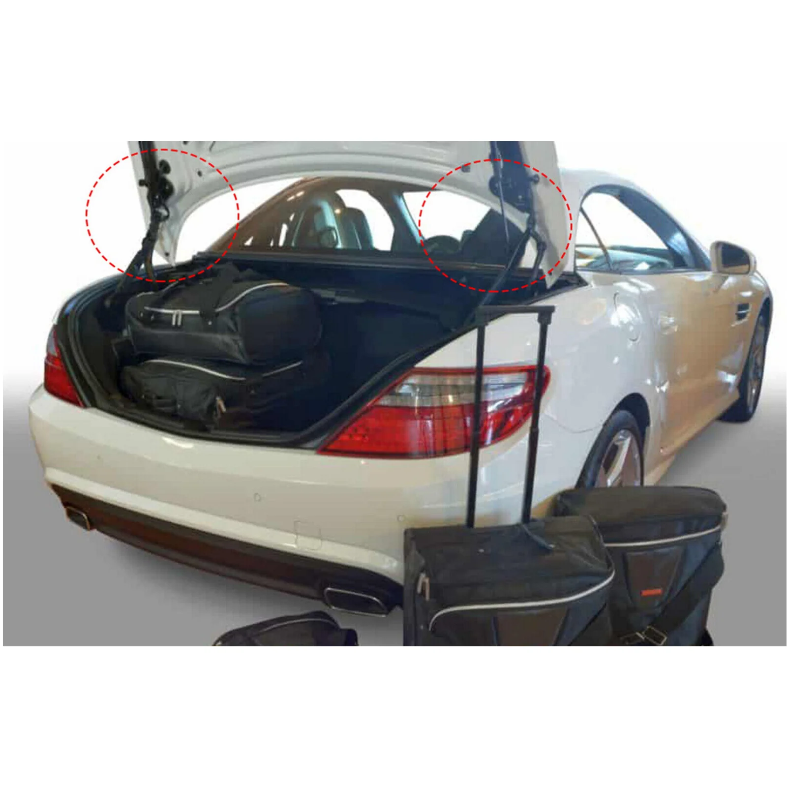 2X Rear Boot Trunk Tailgate Gas Struts For Mercedes SLK R171 Convertible 2004-11