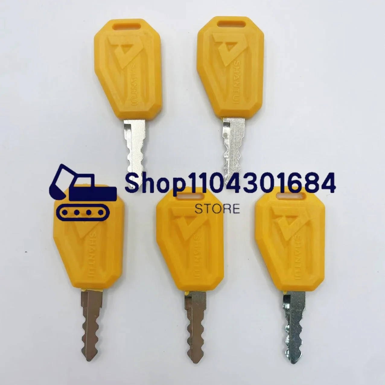 【完売品】MOLINI Key Case - Topo × Yellow 1/5/10PCS Shantui Ignition Key for SD13 SD16 SD17 SD22 SD60 SD75