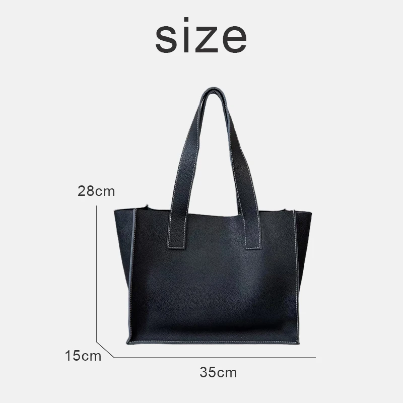 Custom Initials Leather Tote Bags For Women Luxury Designer Handbags Purses 2026 New In Cowhide Large Capacity Underarm Shoulder