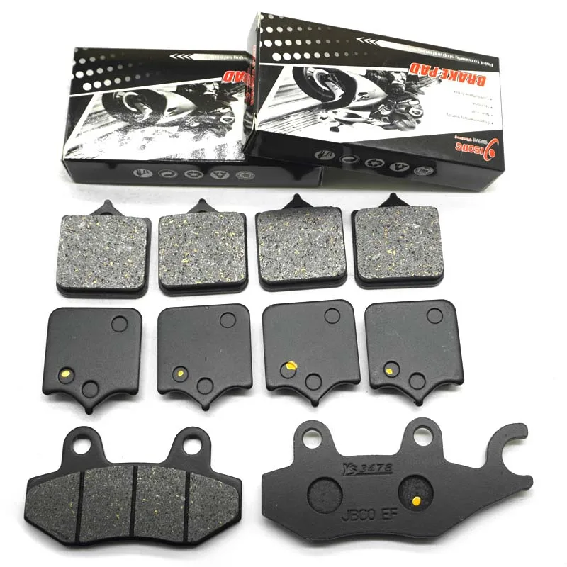 For TRIUMPH Speed Triple 1050 2008 2009 2010 2011 2012 2013 2014 2015 Motorcycle Front Rear Brake Disc Pads kit