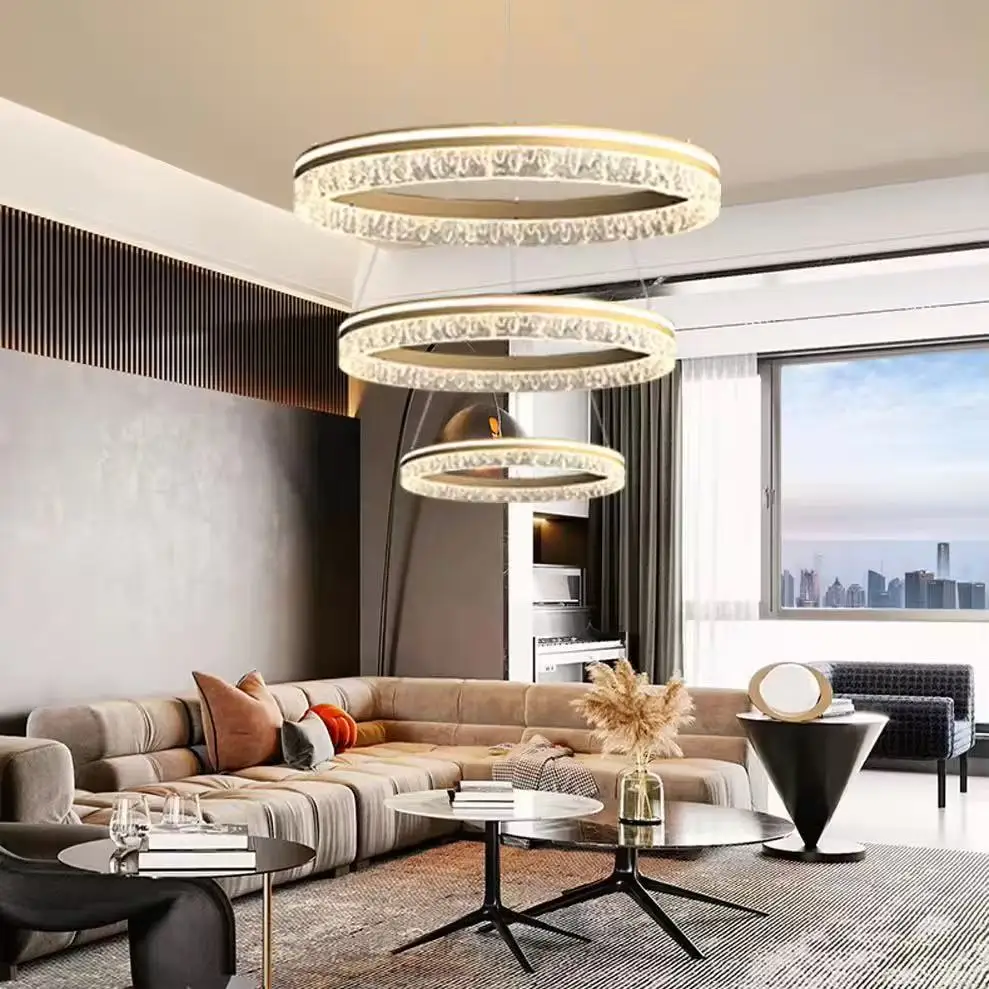 

American style Design LED Crystal Chandelier lustre Spanish natural marble art Decorative Ceiling bedroom Home interior lighting