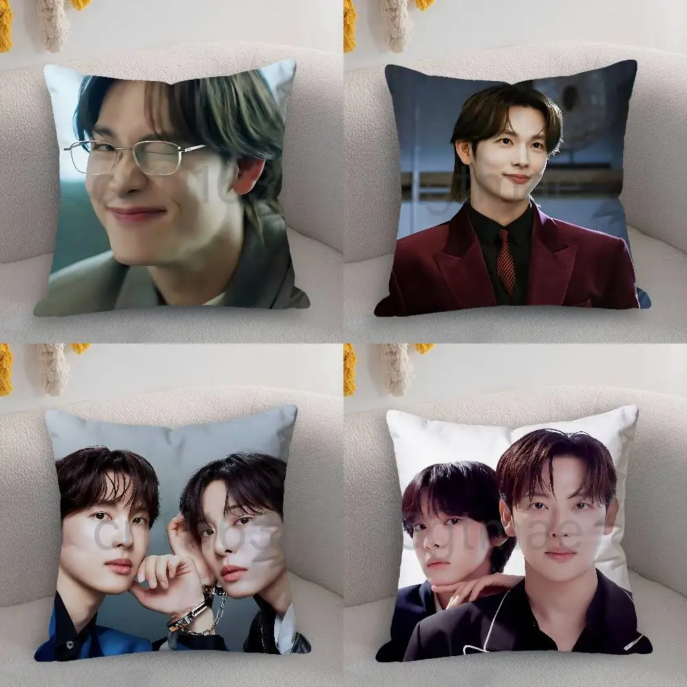 Y-Yim S-Siwan Love In Disguise Pillow Cases for Bedroom Living Room Sofa Home Decor Polyester Cushion Cover with Zipper
