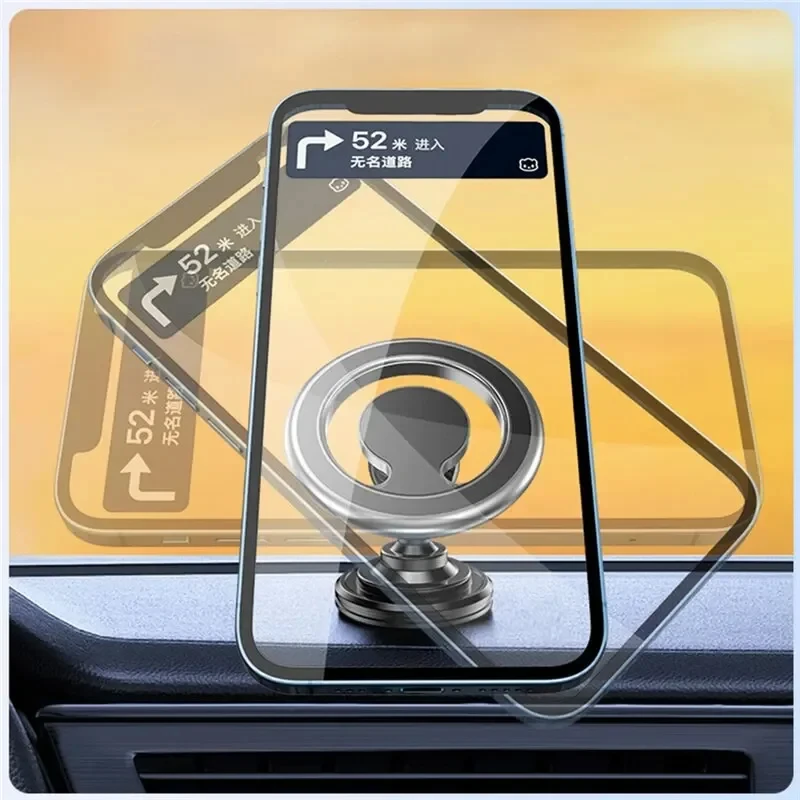 Magnetischer Autotelefonhalter, Ständer, Magnet, Autohalterung, unterstützt GPS-Mobilhalterung im Auto für Macsafe iPhone 15 14 13 12 Samsung Xiaomi – Detail 16
