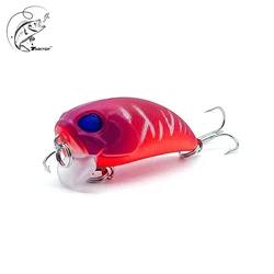 50mm 7g Crankbait Fishing Lure Wobbler Hard Bait Bass Pike 5 Colors воблер Saltwater Freshwater Perch приманка Min
