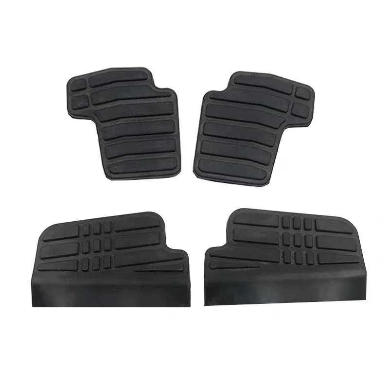 For Daewoo Doosan DH60-7 Excavator Walk pedal rubber cover travel control pedal rubber shell stepping pad Excavator Accessories