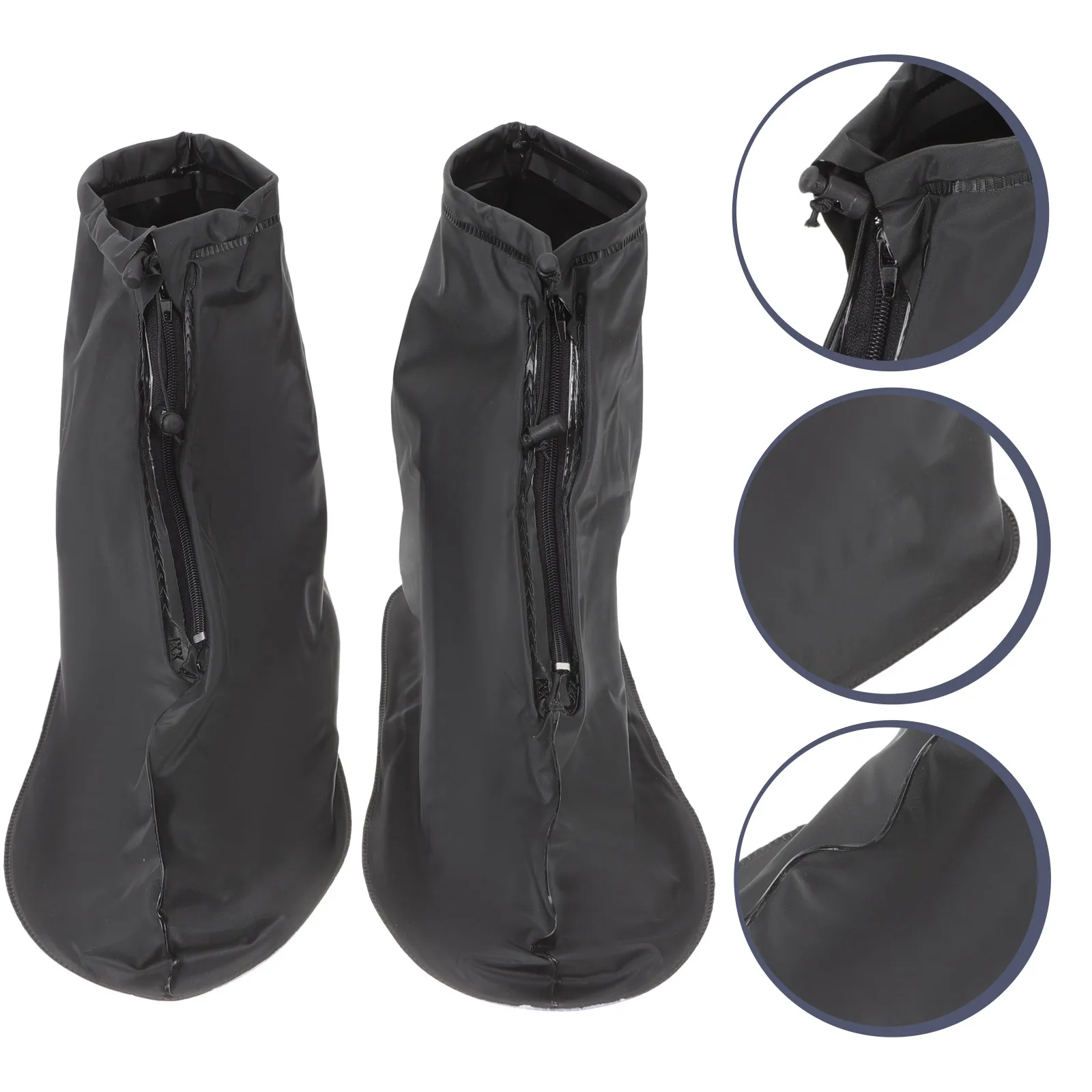 

Insulator Boot Cover Covers Reusable Hunting Insulators Thicken Rain Shoe Protector Black Waterproof Overshoes Men and Women
