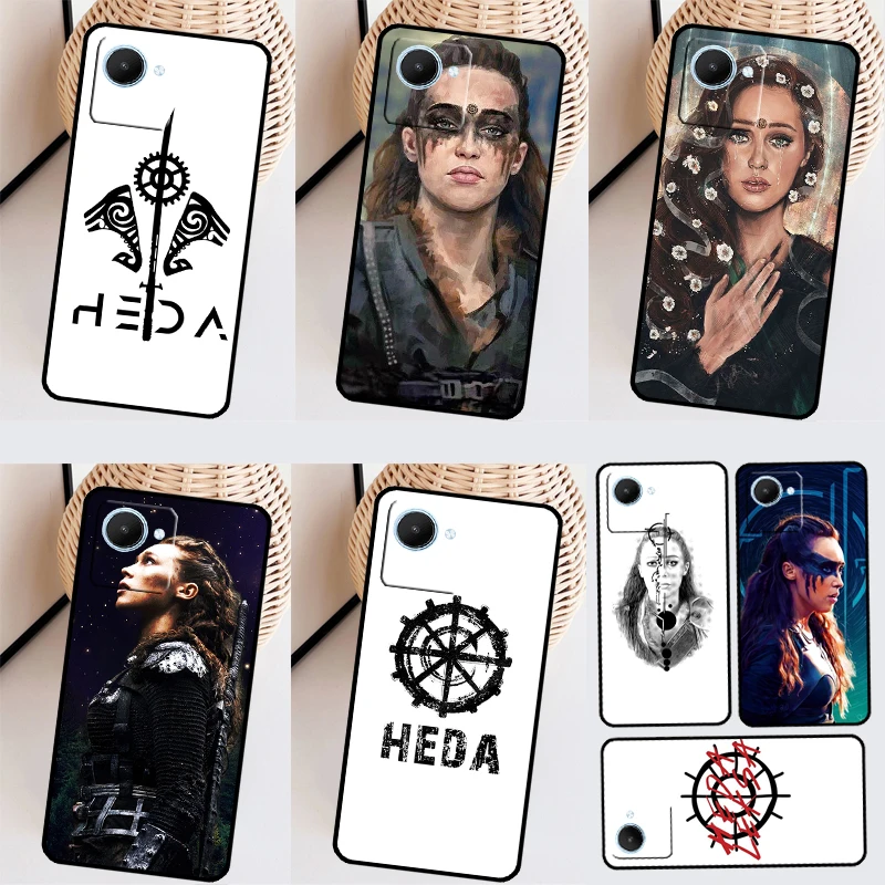 Heda Lexa The 100 TV чехол для Realme C55 C53 C35 C33 C31 C30 C21Y C25s C15 C11 9 10 11 Pro Plus GT Neo 5 3T 2T