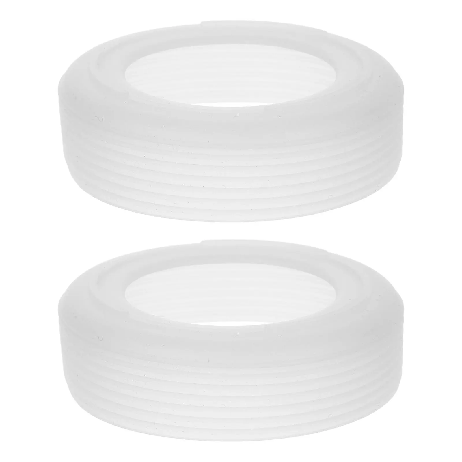 2Pcs Silicone Quiet Cup Sleeves Shock Absorbing Nonslip Protective Covers for Coffee Tea Mugs Bottle Bottom Protector Home