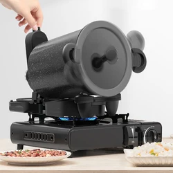 Small Automatic Stir-Fry Machine Cooking Machine Outdoor Portable Frying Pan Multi-Function Rice Cooker Wok