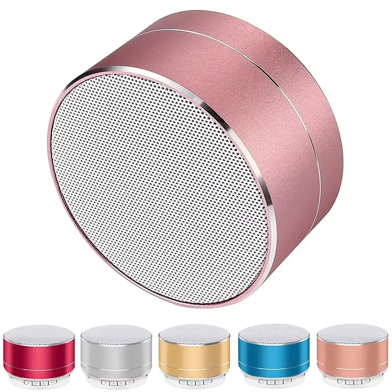 A10 Wireless Bluetooth Speaker Steel Cannon Subwoofer Colorful Outdoors Bluetooth Speaker Large Capacity For PC Computer Laptops