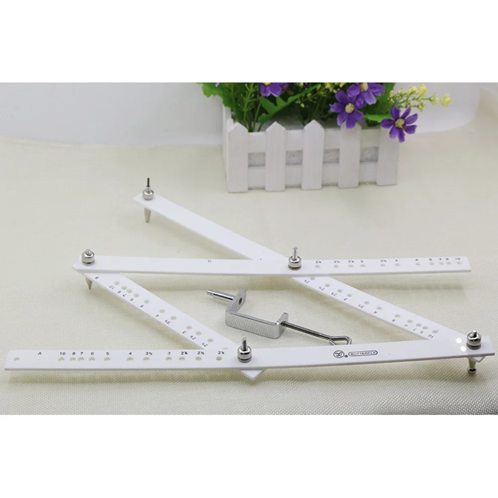 

Zooming Scale Ruler Magnification Professional Drawing Tools Ruler for Angle Measurement Student School Office Supply