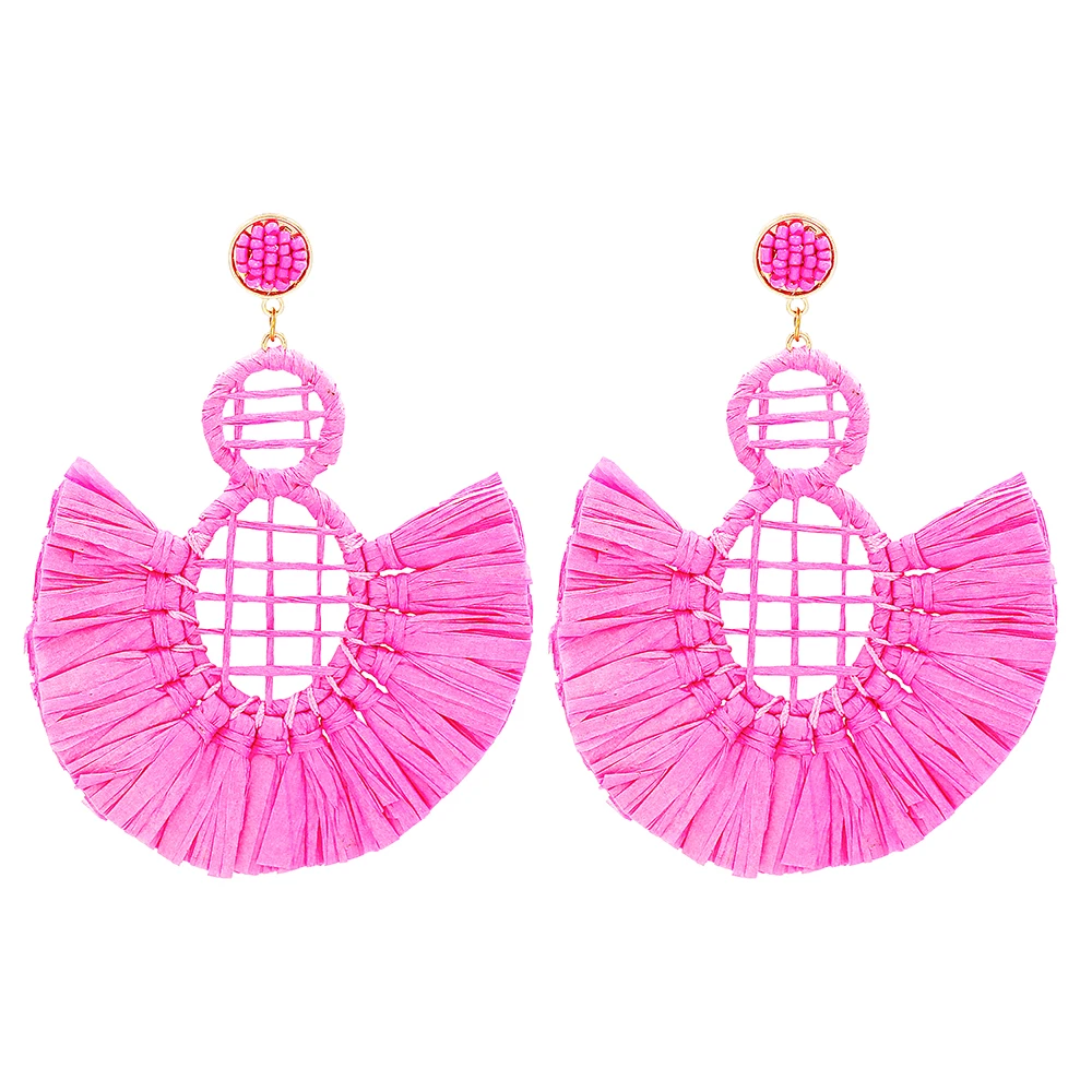 38 Designs New Korea Fashion Pink Rhinestones Drop Earrings For Women Girls Wedding Jewelry Dangle Statement Bijoux