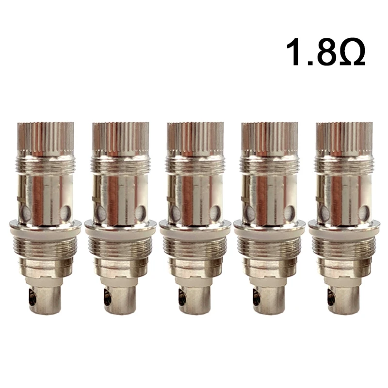 5 pz/lotto sostituzione atomizzatore BVC teste bobina per Nautilus 0.7/1.6/1.8/Ohm Dropshipping