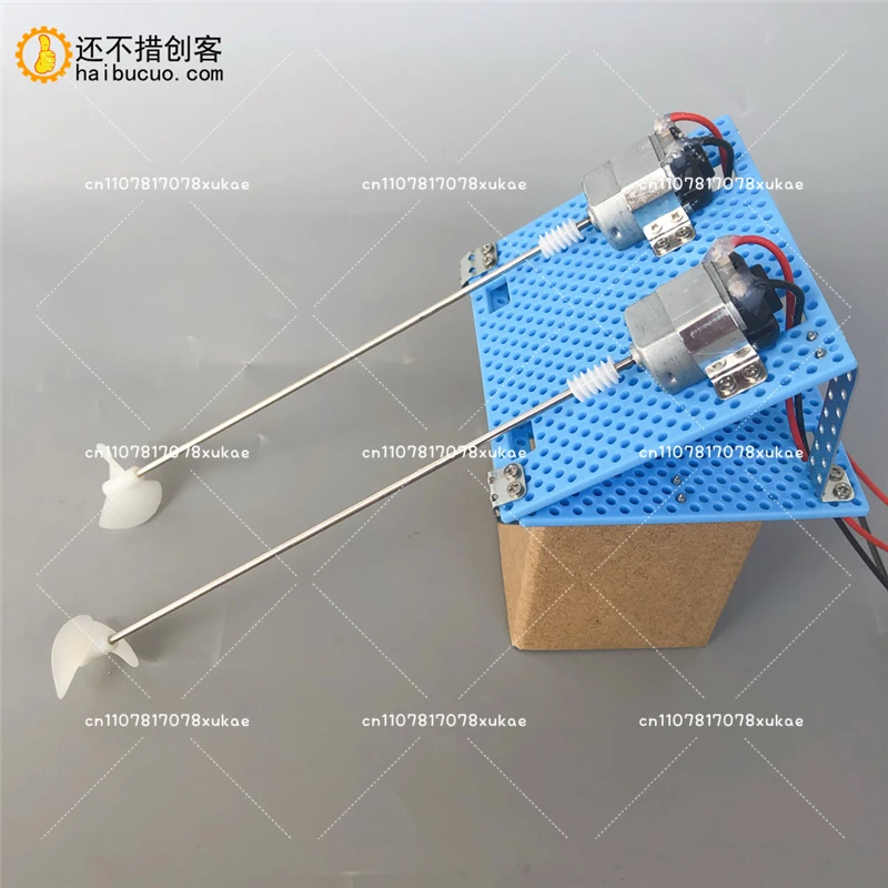 

Assembling Remote Control Boat Kit Power Parts Thruster 130 Motor DIY Propeller 3-6v Paddle Wheel Cargo Science Course