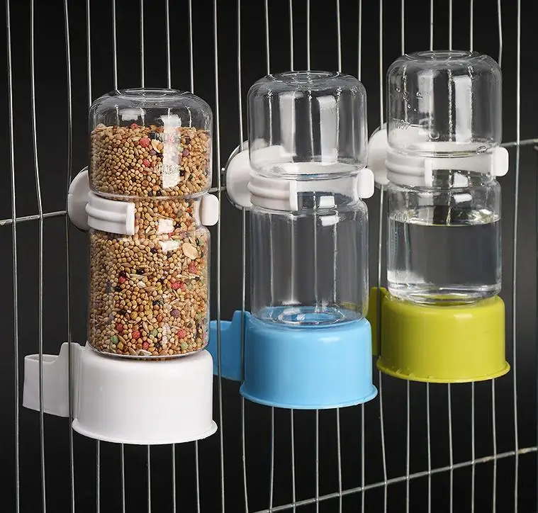 

3pcs Automatic Dispenser Large Capacity Drinking Bottle For Parakeets Cockatiels Finches Parrots Pigeons Quails Canaries