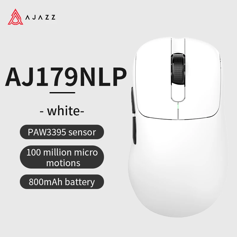 AJAZZ AJ179 PRO PAW3395 Lightweight Wired Wireless Mouse with