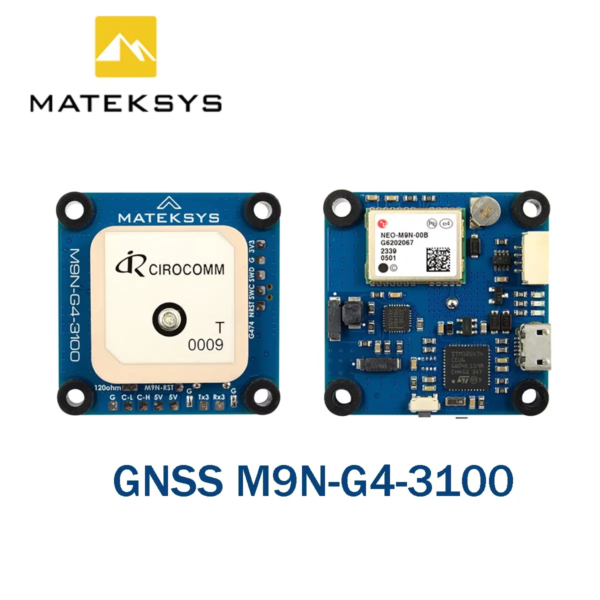 Matek M9N-G4-3100 M9N-5883 GNSS & Kompas
