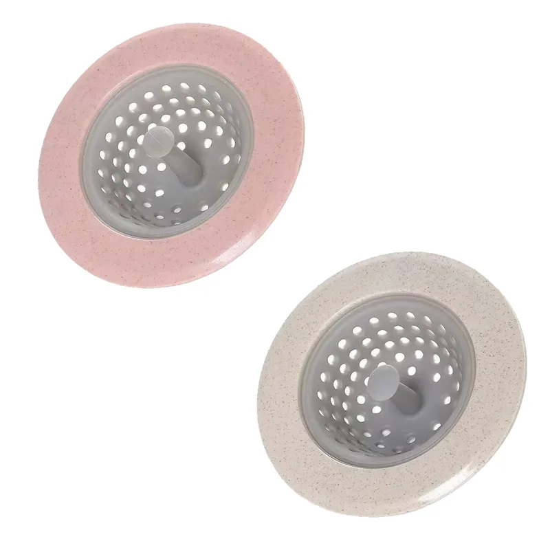 1/2 stuks Home Living Afvoerputje Haarstopper Bad Catcher Gootsteenzeef Rioolfilter Douche Cover gootsteenzeef gootsteen accessoires
