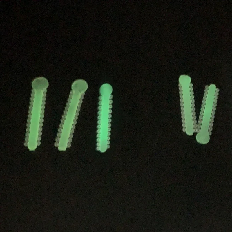 Ligadura luminosa de luz nocturna elástica para ortodoncia