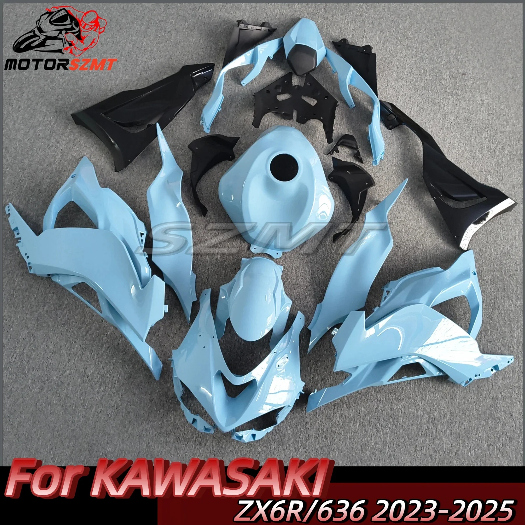 

New ABS Motorcycle Fairing kit Fit For KAWASAKI Ninja ZX6R 636 ZX-6R 2023 2024 2025 23 24 25 full fairings kits bodywork zxmt