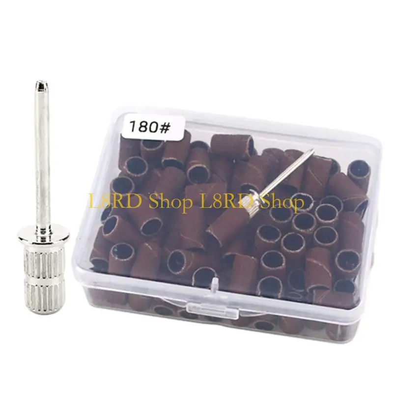 L8RD Dây Chà Nhám Cho Máy Khoan Móng Tay Máy Khoan Móng Tay Chuyên Nghiệp Dây Chà Nhám Làm Móng Tay Quá