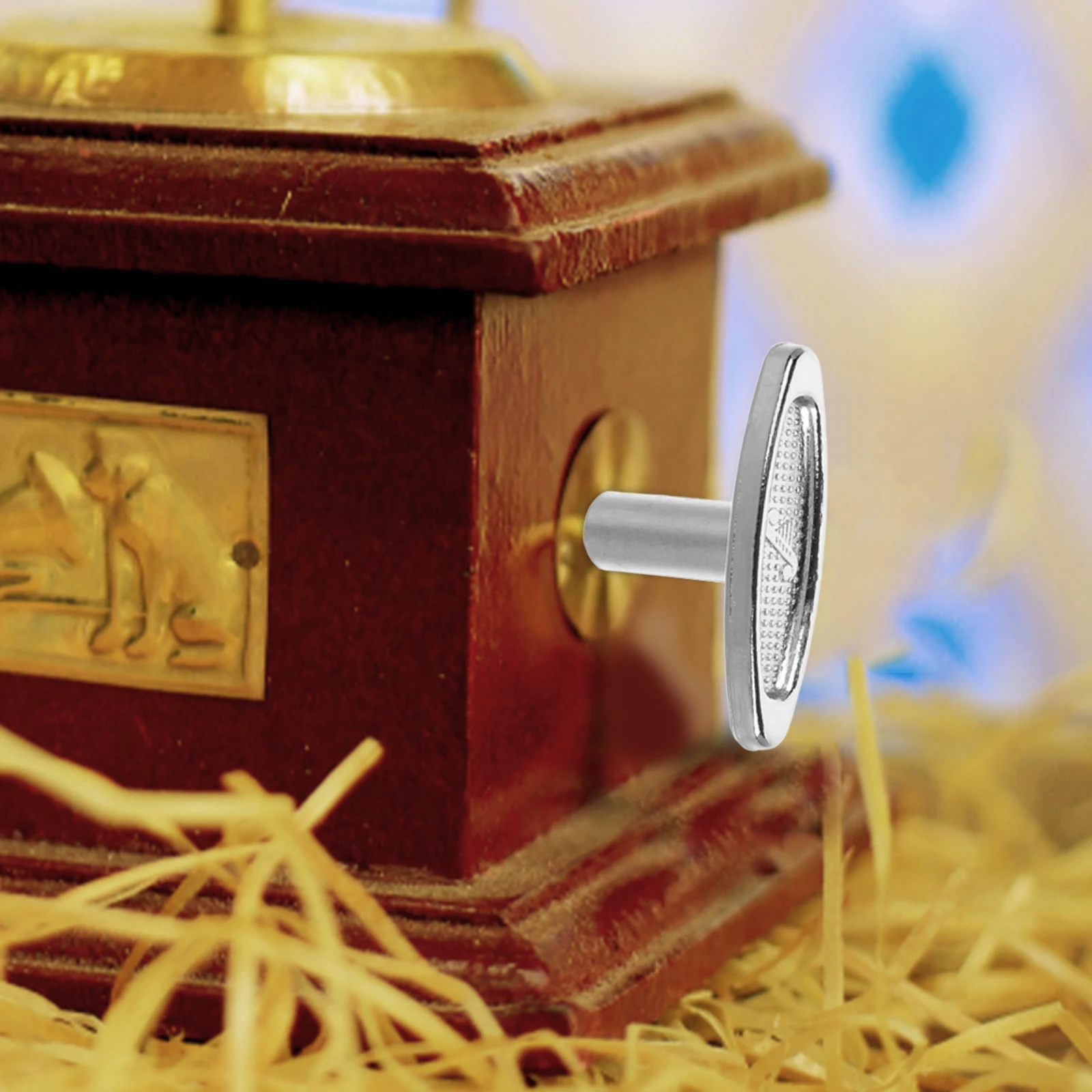 

Easy To Install 5PCS Music Box Replacement Parts Winding Keys Windup Crafts Accessories T Shape Bar Toy Instrument