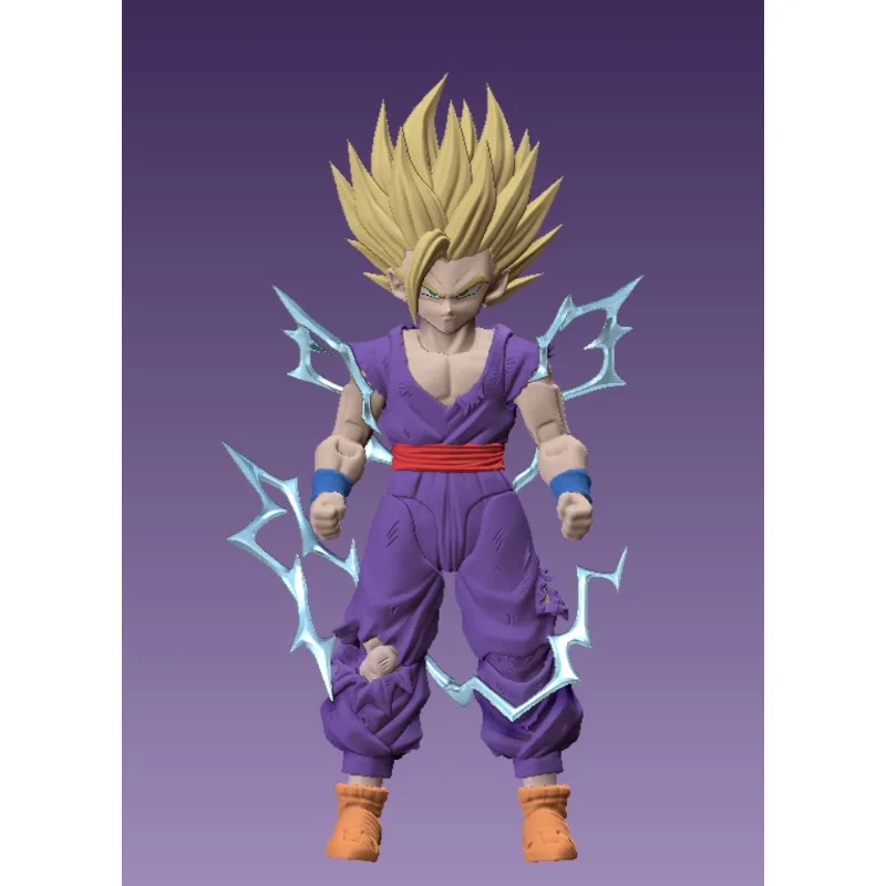 

Скульптура головы Dragon Ball Gohan, ПВХ, 1/12, модная фигурка для дома, игра, аниме, периферия, подарок-сюрприз, подлинный запас