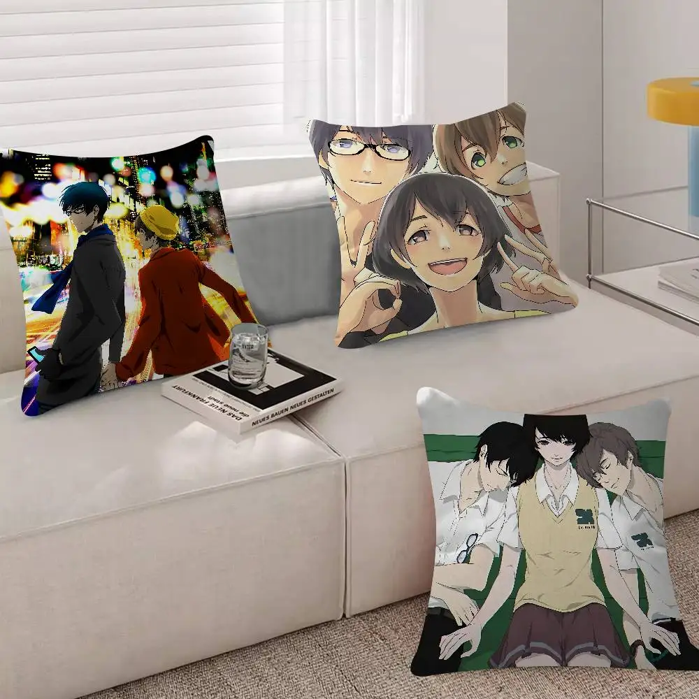 Anime Terror In Resonance Pillow Case Sofa Cushion Cover Home Decoration Living Room Office Car Pillowcase