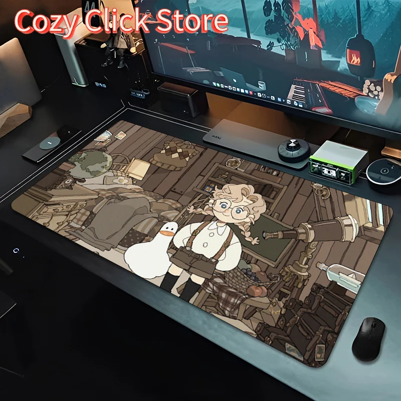 Cartoon anime Mousepad New MousePads Keyboard Pad Mouse Mat Gamer Soft Office Carpet Table Mat Desktop PC carpet Big Mouse Pad