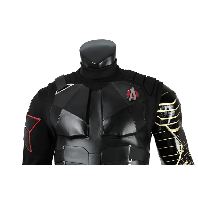 جديد باكي بارنز تأثيري ازياء الجلود الجندي سترة قميص السراويل مجموعة كاملة هالوين معركة البدلة فانتازيا حجم مخصص ob;8