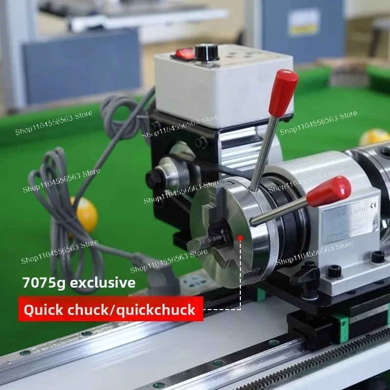 2024 Popular FS-7075D máquina de torno de reparación de piscina de billar de velocidad Variable