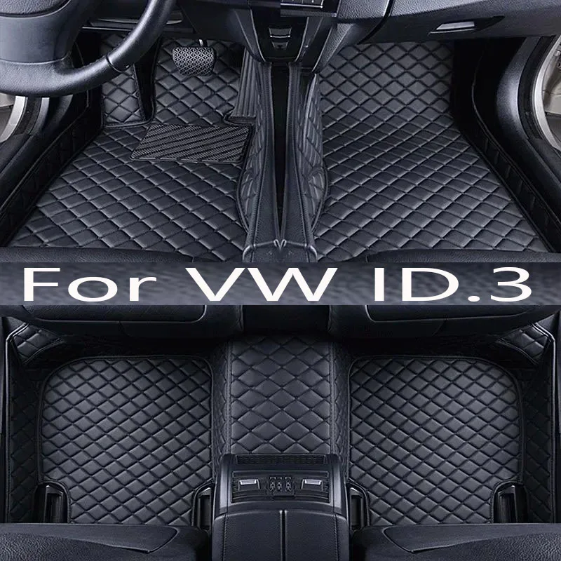 

Car Mats For VW VW ID.3 ID3 ID 3 2019 2020 2021 2022 Protective Pad Floor Mats Carpets Leather Mat Car Accessories 2020