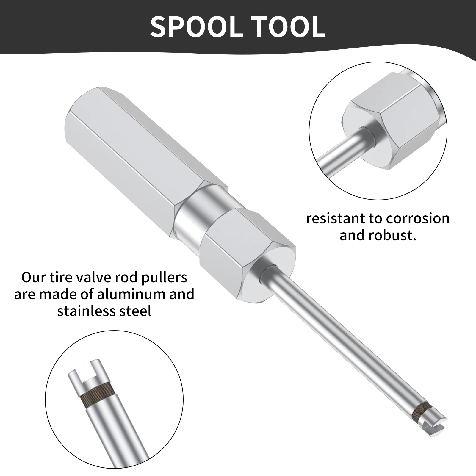 3Pcs Tire Valve Stem Core Remover Screwdriver Removal Tool Car Bike Bicycle Motorcycle Tire Repair Tool Car Accessories