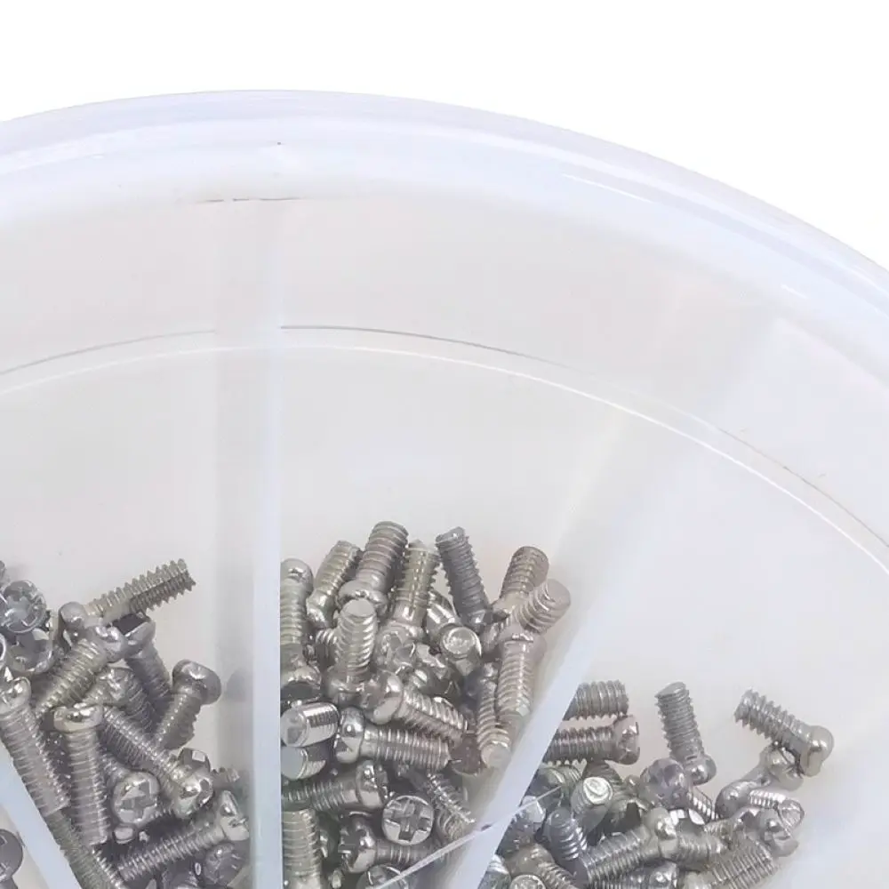 Mini Fastener Repair Kit Stainless Steel Screws Assortment With Screwdriver For Glasses Clock Watch Precision Maintenance