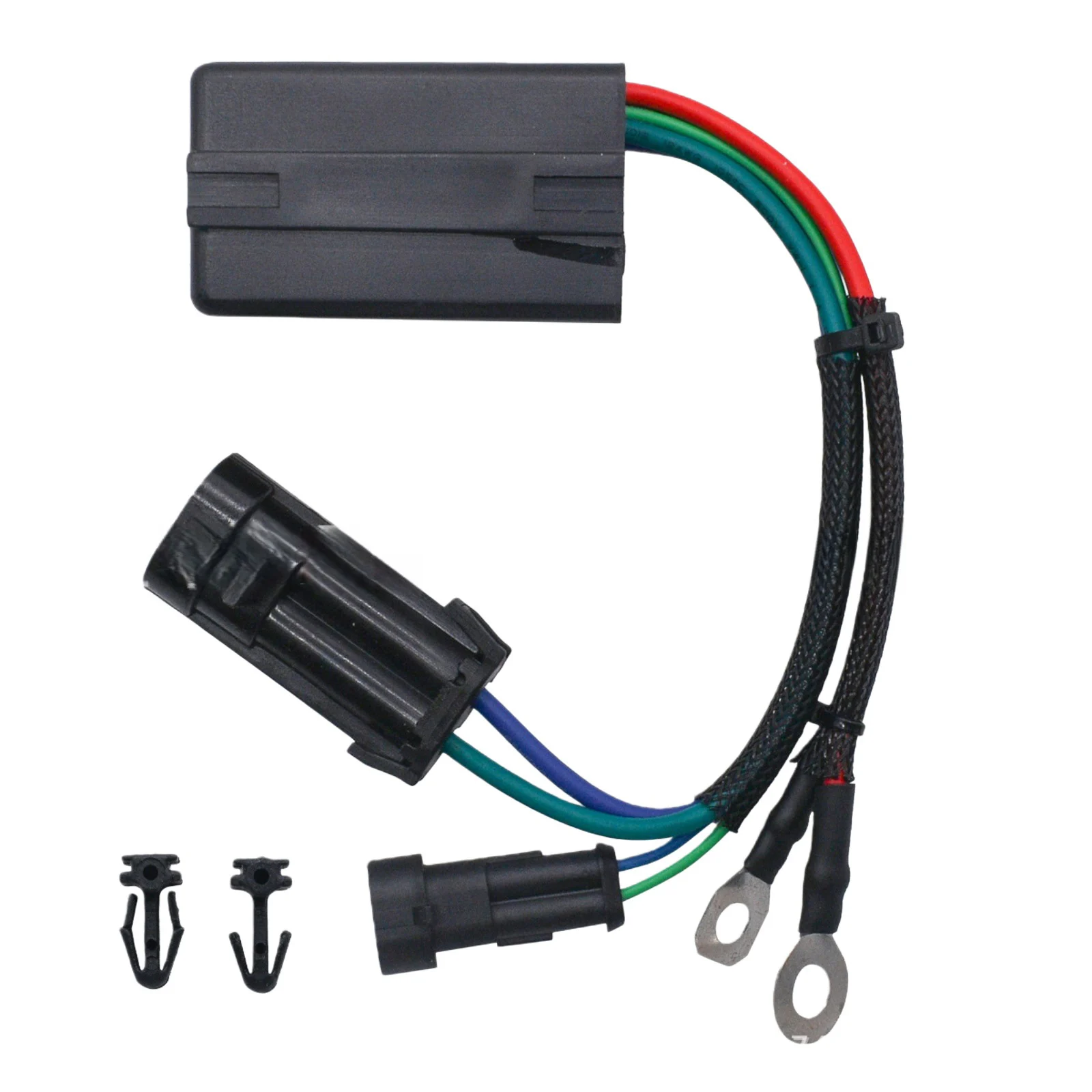 

Tilt Trim Relay Replacement 586767 0586767 with Wires for Evinrude Johnson Outboard 75-300HP 40-60HP 115-200HP Boat Engine