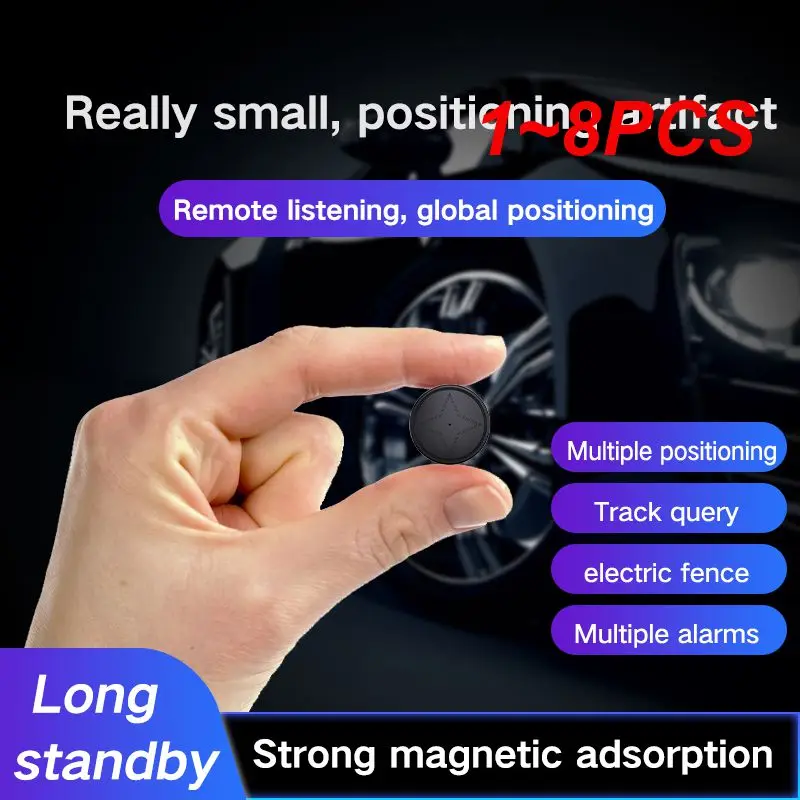 

1~8PCS Universal Anti-lost Locator Realtime Positioner Anti-theft Pet Gps Mini Tracker For Elderly And Children Pg12 Sos Car