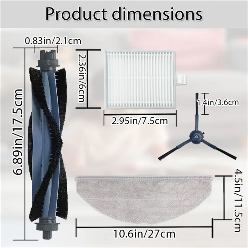 A85I-Для Eufy G50 Hybrid/L60 Hybrid/L60 Hybrid SES Главный ролик для более высокой долговечности