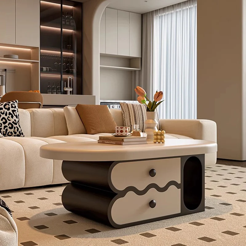 

Modern Elegant Coffee Table Nordic Trendy Beauty Premium Coffee Table Living Room Classic Table De Salon Luxury Furniture