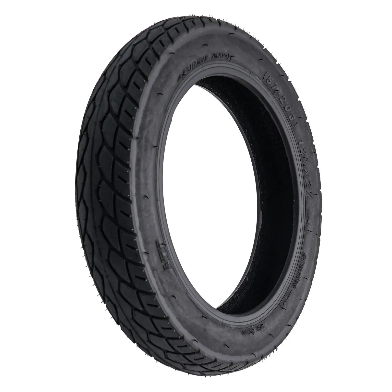 

12-дюймовая бескамерная шина 12 2x2 4 (6203) для электрических скутеров, электронных велосипедов 12 5x2 125, сменная резиновая шина для частного использования