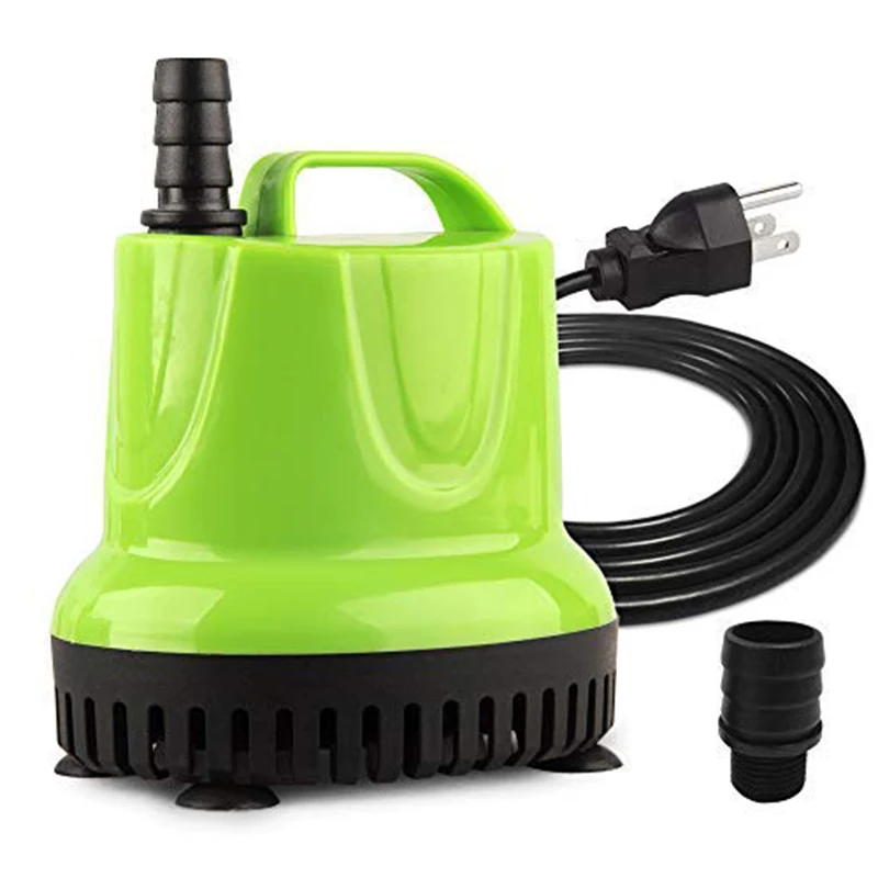 

Small Submersible Water Pump For Pond, Aquarium, Hydroponics, Fish Tank Fountain With Power Cord Eu