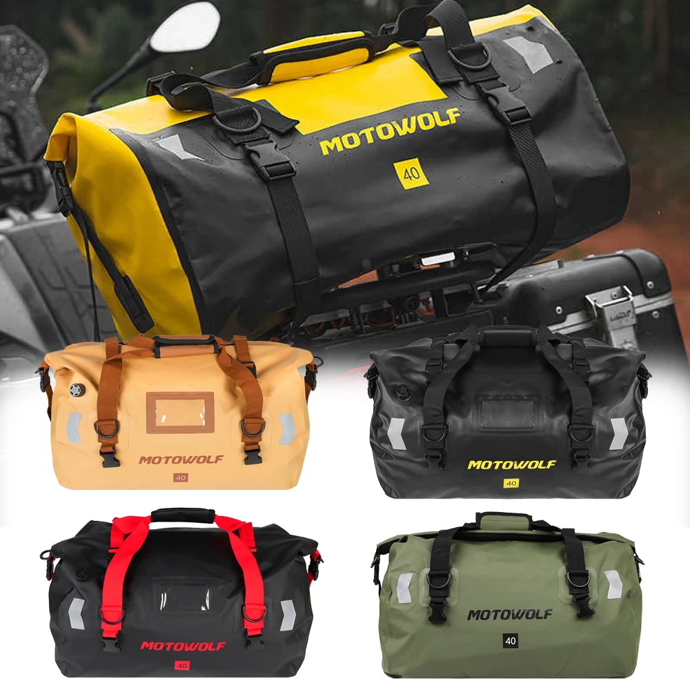Motorcycle Bag for BMW DUCATI Yamaha Honda Kawasaki CFMOTO 40L Waterproof Luggage Bags Motorcycles Outing Package Moto Handbag