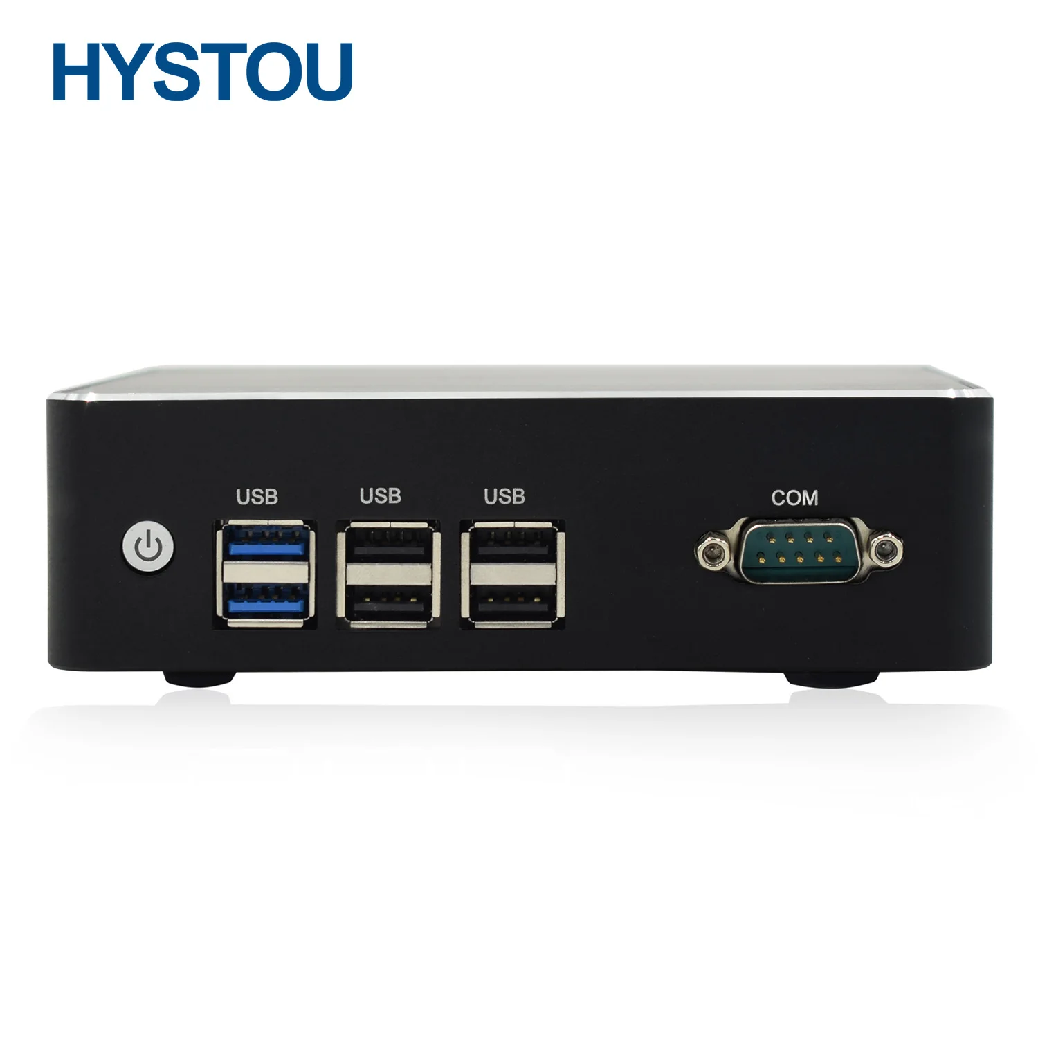 HYSTOU Factory Price Stock Computer CPU J1900 Desktops Host X86 Mini PC Barebone Server