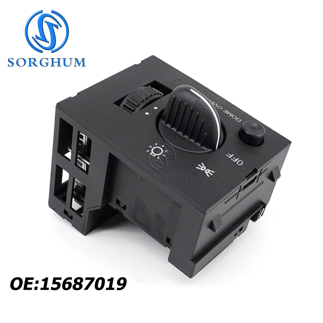 

SORGHUM Headlight Switch Dash Dimmer Light Switch for 1995-1999 Chevy GMC Truck Silverado C1500 K1500 Express 93443101 15013005