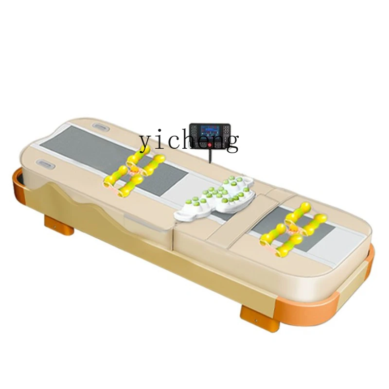 

XL Multifunctional Warm Physiotherapy Bed Spinal Correction Waist Full Body Electric Home Massage Bed