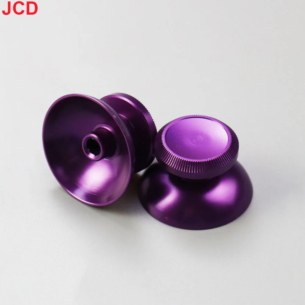 JCD 1Pair 3D Aluminum Metal Analog Joystick Thumb Stick Grip Cap for Xbox 360 Gamepad Controller view 5