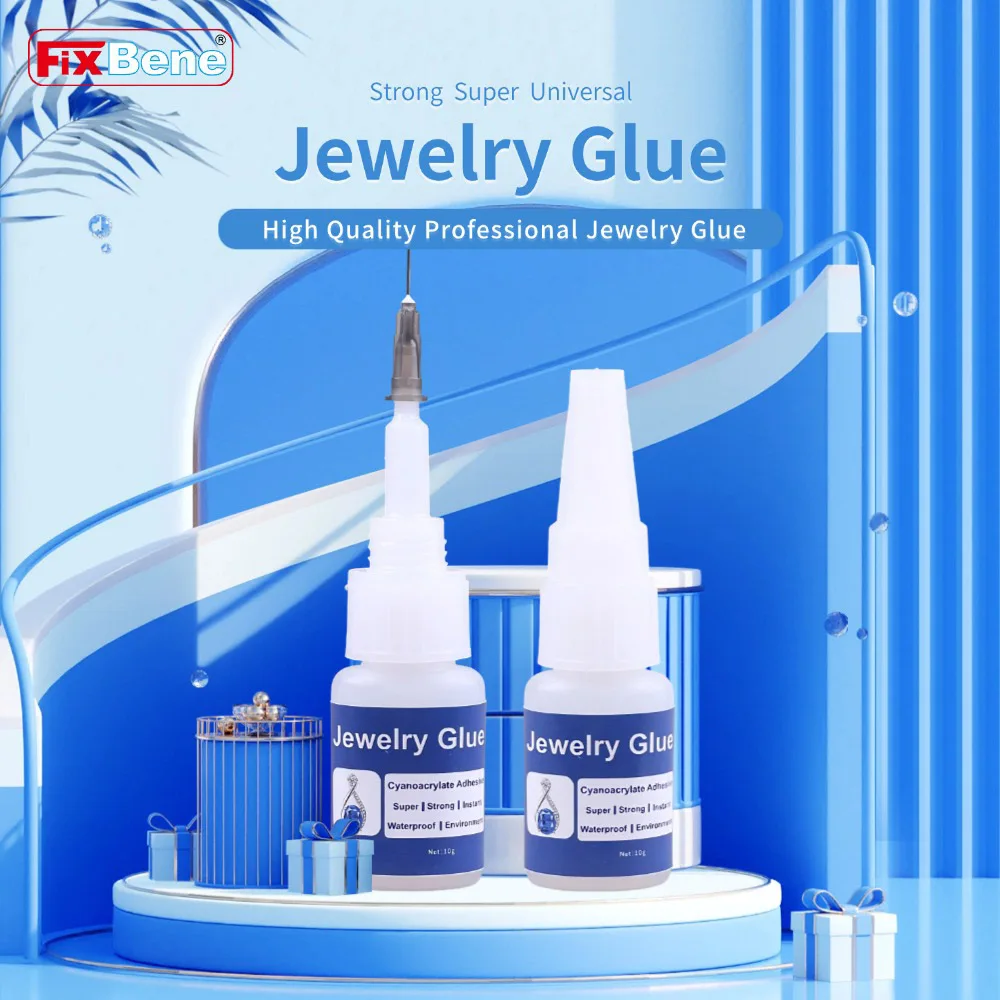 

Strong Jewelry Super Glue Cyanoacrylate Powerful Liquid Clear Seconds Adhesive Rhinestone Crystal Glass Metal Craft Rubber Bond