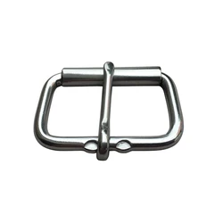 Stainless Steel Belt Buckle Pin Metal Cowboy Belt Head Leather Bag Accessories Fitting 55mm