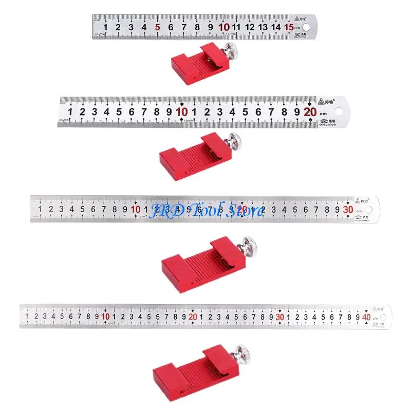 A2UD Marking Gauge with Slide Stop Carpentry Square Woodworking Tools Scribing Ruler