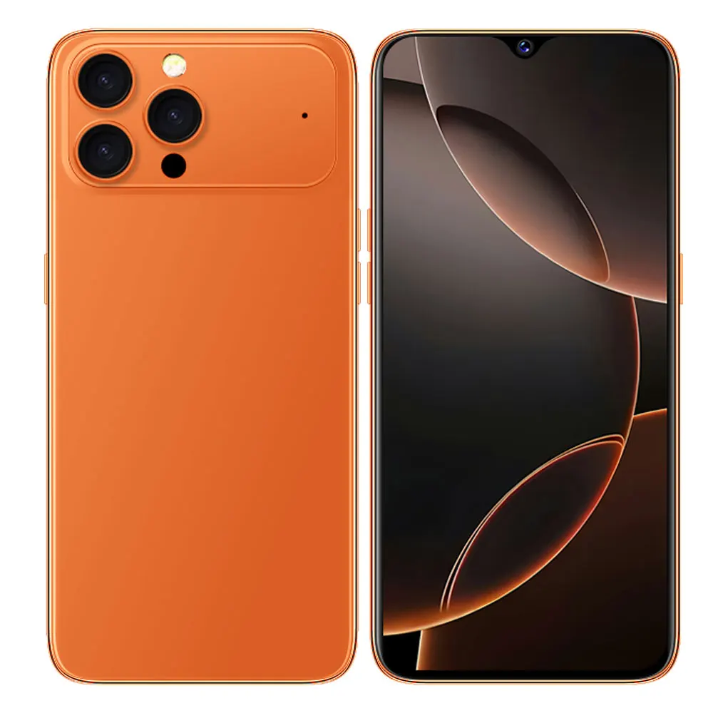 2026 NIEUW Voor i17 Pro Max Smartphone Originele 7.0HD Mobiele Telefoons 5G Dual Card Mobiele Telefoons 8000 mAh Android 15 Ontgrendeld Mobiele Telefoon